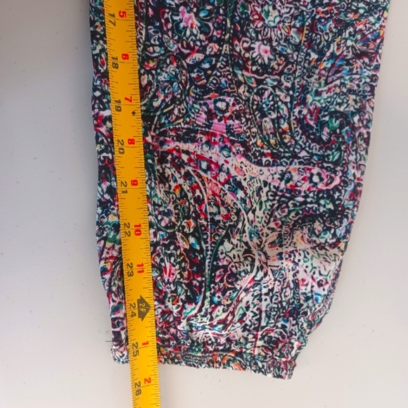 L’AGENCE 100% Silk Colorful Abstract Artsy Jumpsuit - Picture 9 of 16